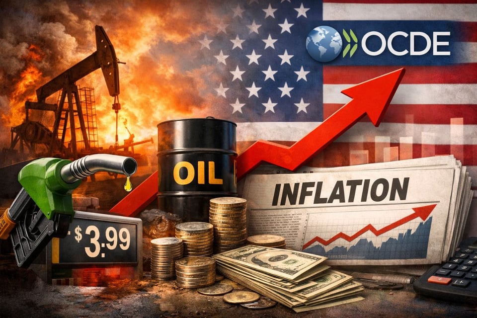 ¡Precios de petróleo y gasolina por las nubes! Economistas advierten aumento de inflación este año