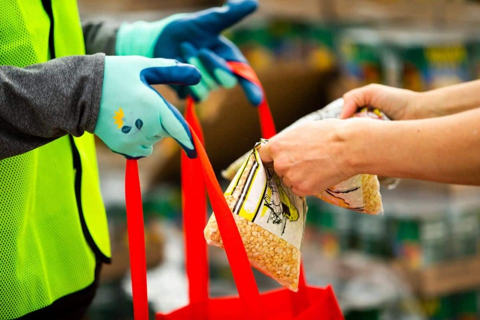 bancos de alimentos Nueva York