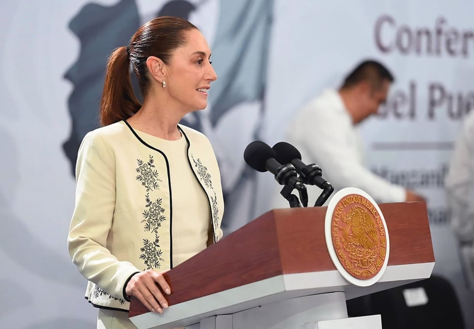 Sheinbaum rechaza tropas de EE.UU. en México tras mensaje de Trump