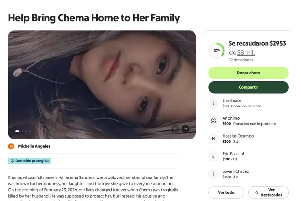 Hairacema Sánchez, asesinada, Ohio, MundoNOW