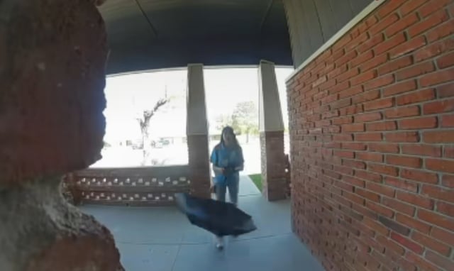 Chilling! Camera captures unexplained voice in empty Texas home