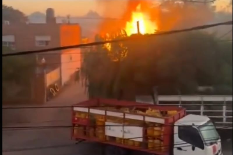 Explota gasera clandestina: heridos y casas destruidas tras potente estallido