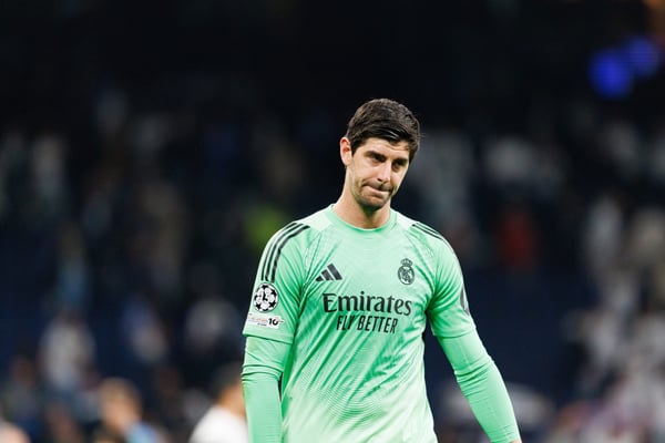 Courtois estará seis semanas fuera