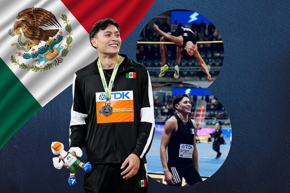Erick Portillo gana plata histórica para México