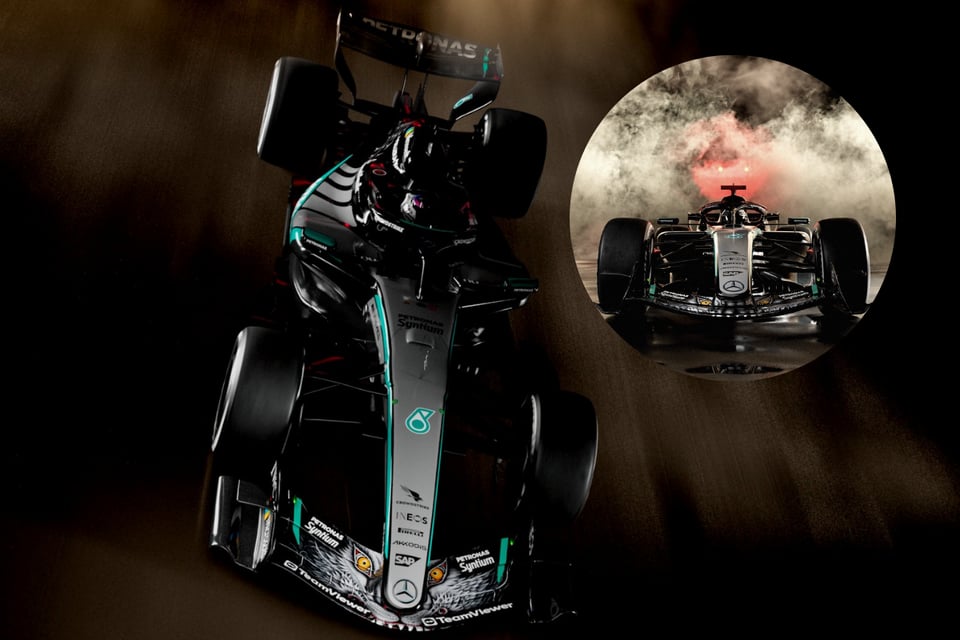 Mercedes presenta diseño especial para GP de Japón
