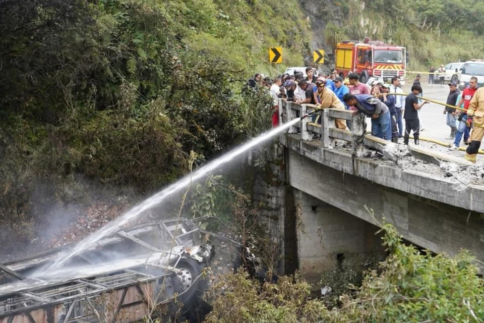 Autobús, Ecuador, muertos MundoNOW