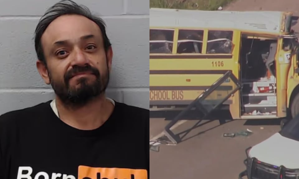 Tras mortal choque con autobús escolar, conductor podría salir libre en meses y desata indignación en Texas