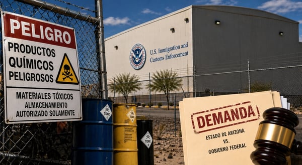 Arizona demanda a Trump por centro migratorio en zona tóxica