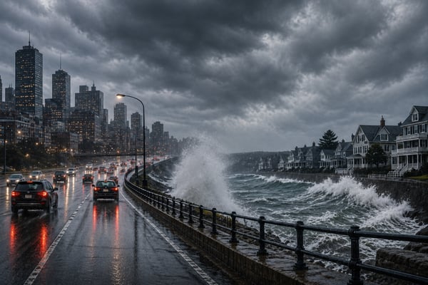 Tormenta amenaza al noreste este fin de semana: lluvias y frío inesperado