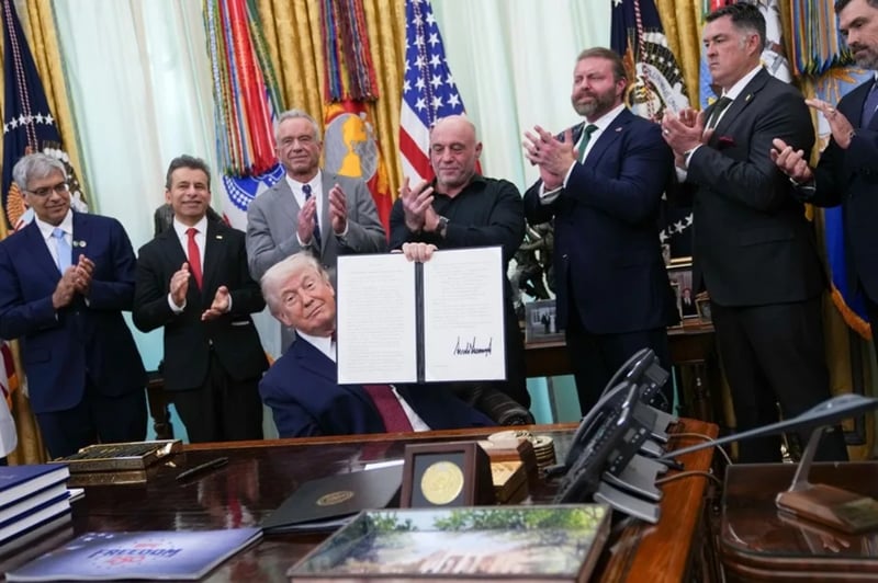 Trump apuesta por psicodélicos como el LSD para tratar la salud mental