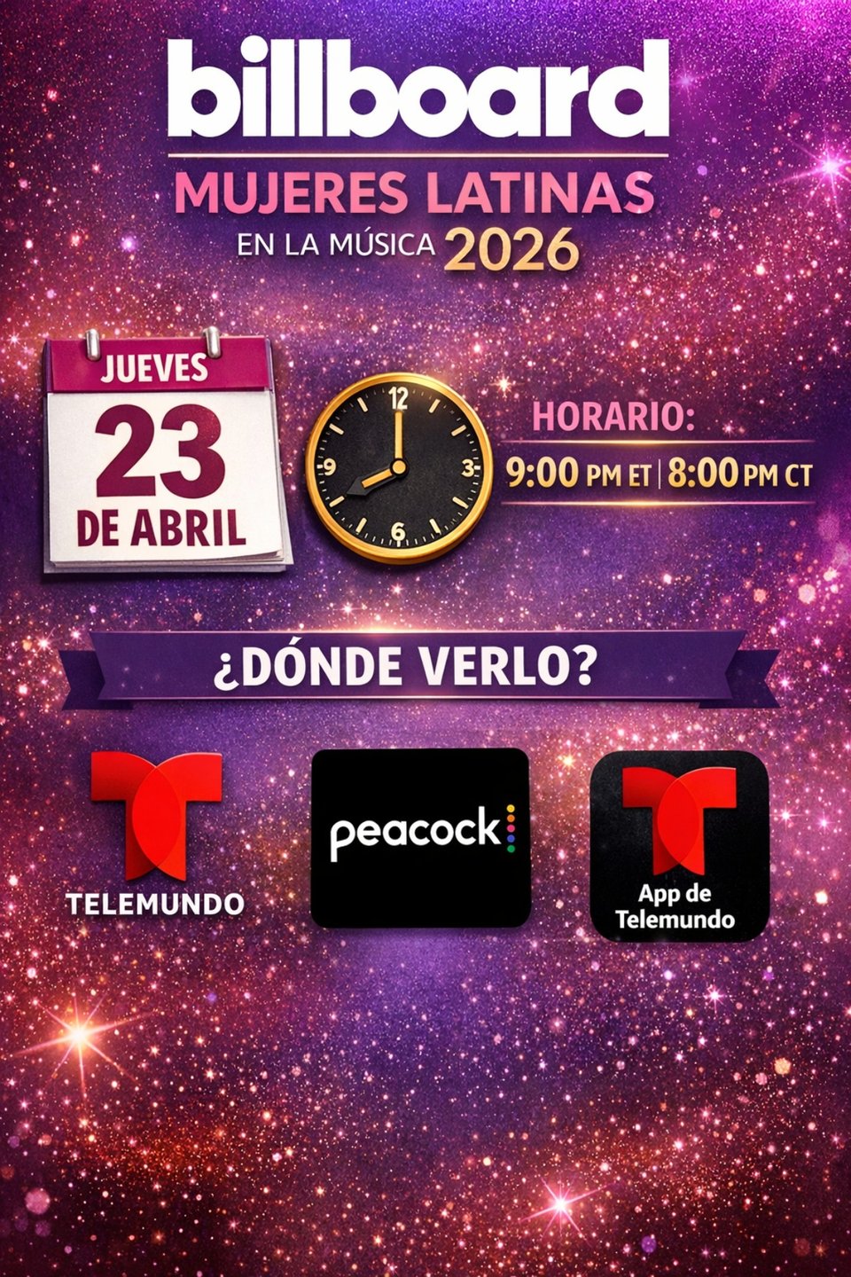 Billboard Mujeres Latinas 2026
