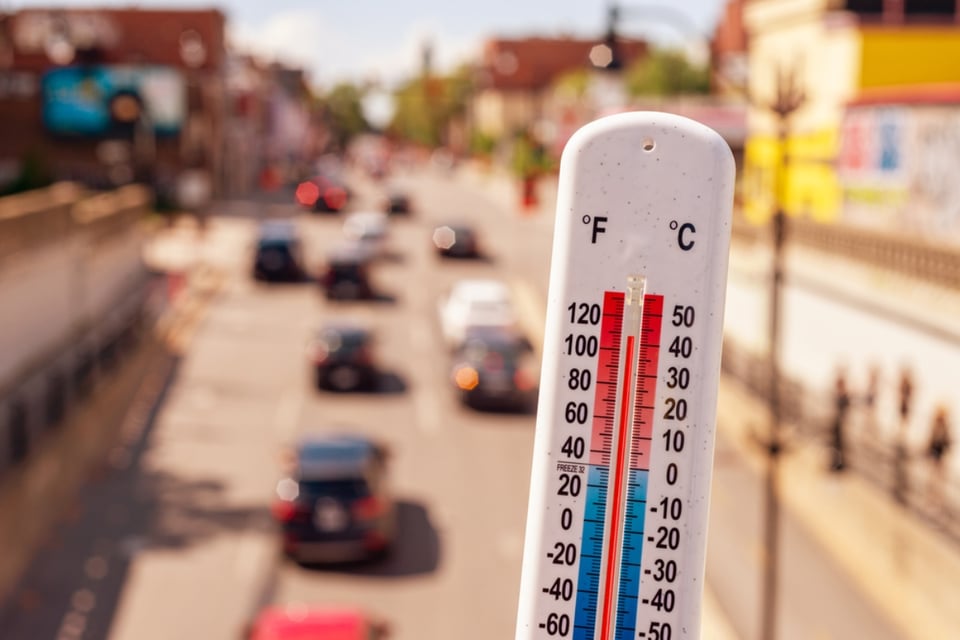 Calor extremo en primavera