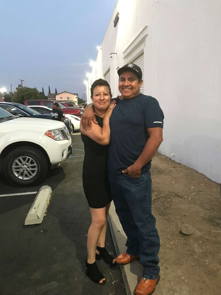 Papá detenido por ICE.