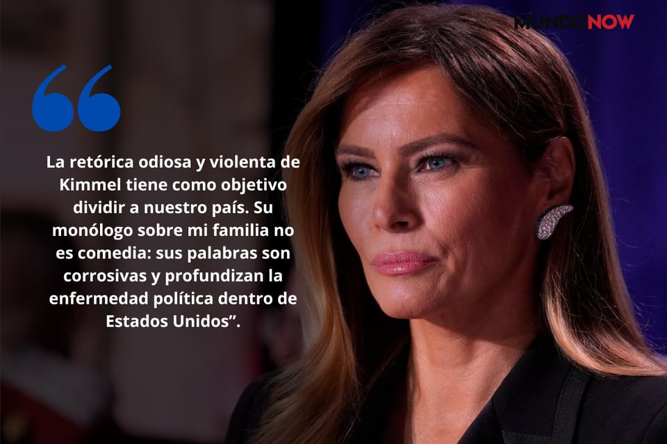 melania, trump, kimmel, polemica trump