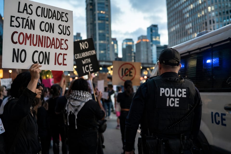 Ciudades de EE.UU. desafían a Trump y rompen con ICE