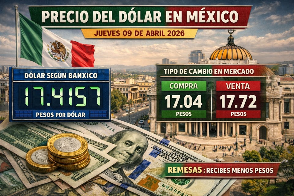 Tipo de cambio del dólar en México