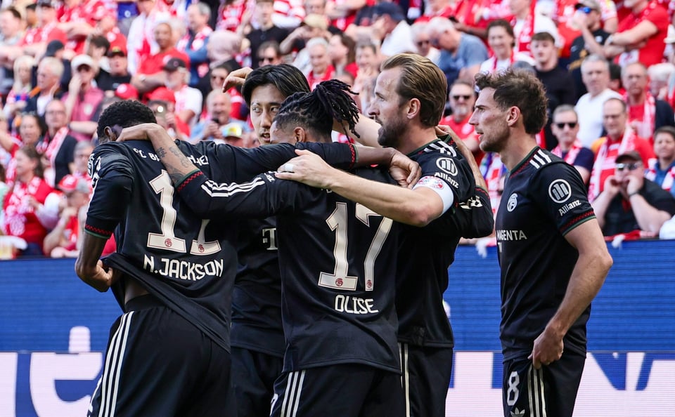 Bayern remonta tres goles y vence al Mainz