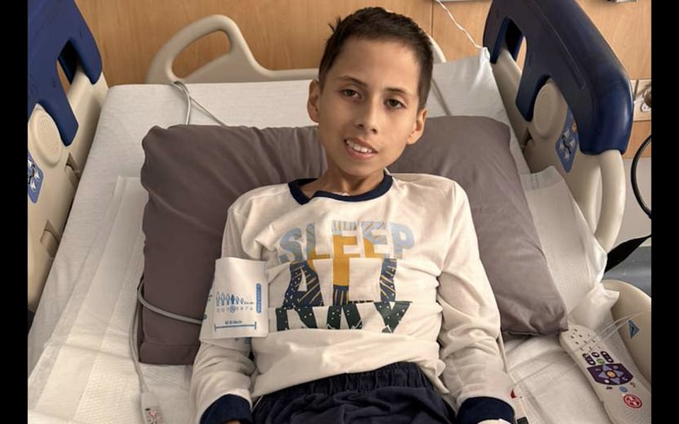 Mateo desafía al cáncer.