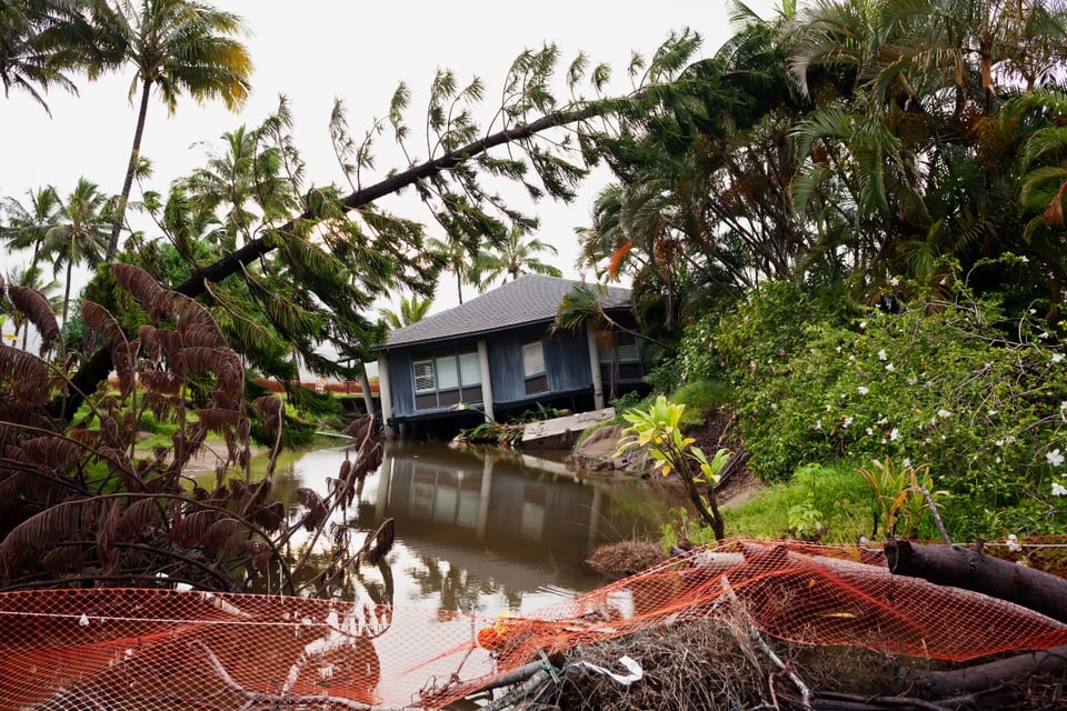 Hawái en alerta por inundaciones tras nueva tormenta Kona con lluvias intensas