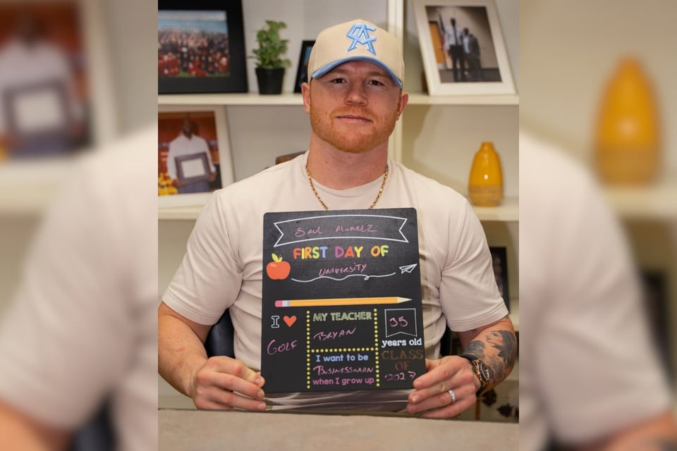 Canelo Surprises by Starting University at 35!