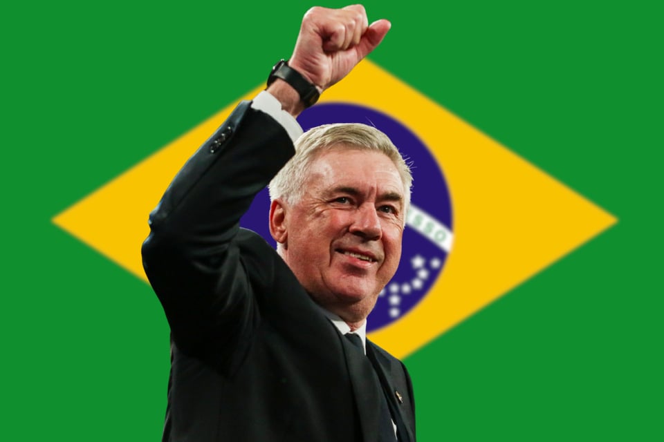 Ancelotti seguirá al frente de Brasil hasta 2030