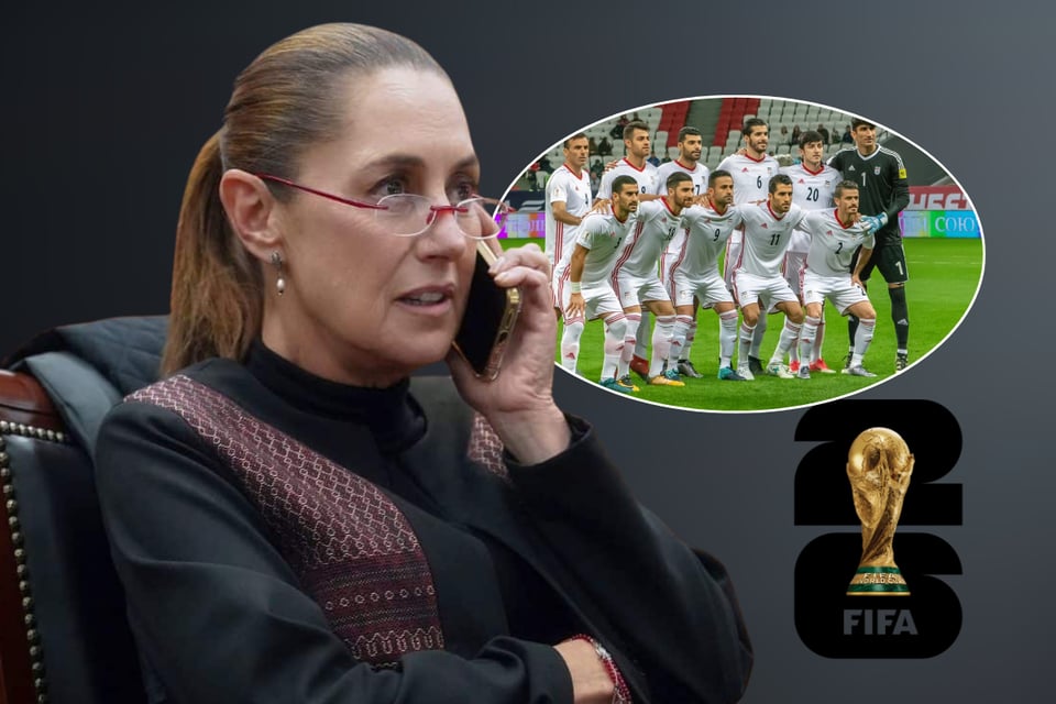 Sheinbaum dice que FIFA decidió que Irán juegue el Mundial