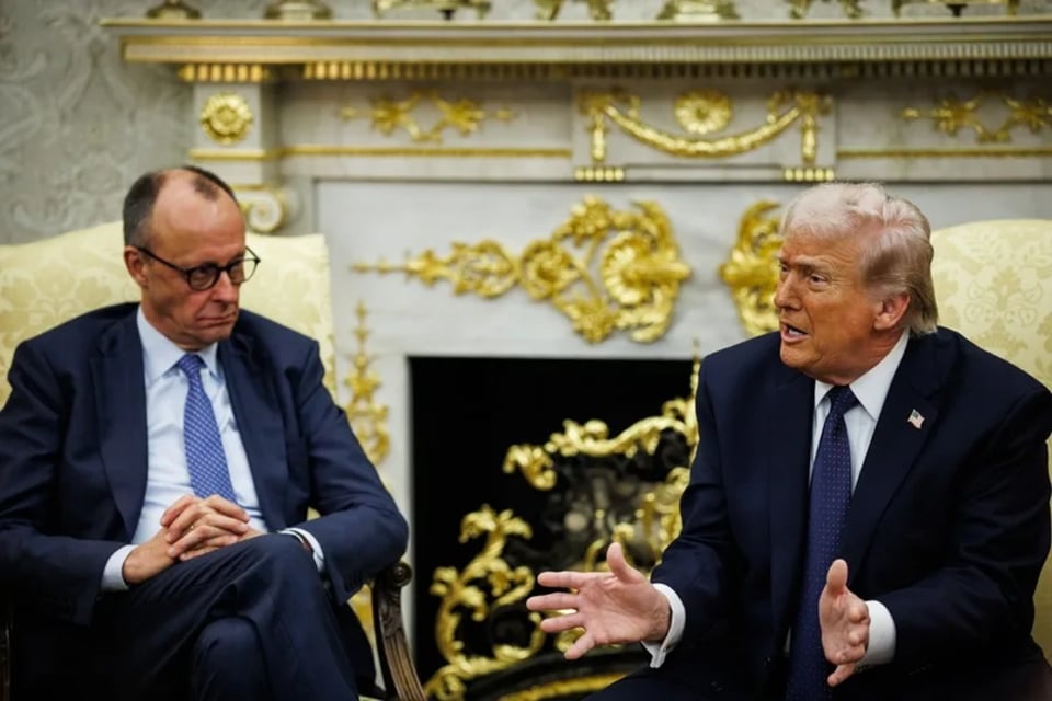 Trump arremete contra Merz y cuestiona el desempeño de Alemania tras críticas por Irán
