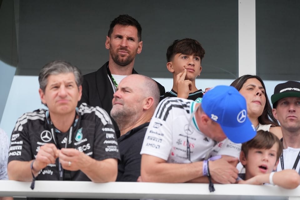Lionel Messi en el GP de Miami 2026 roba miradas