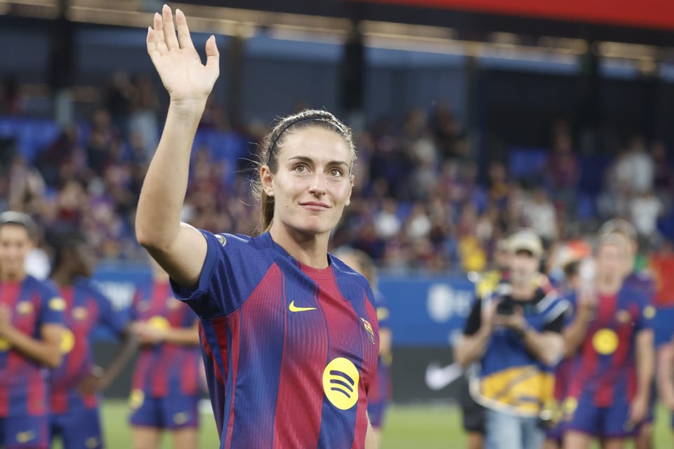 Alexia Putellas se despide del Barcelona