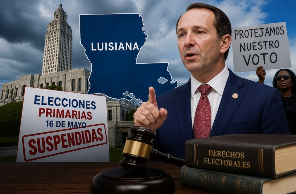 Suspenden primarias en Luisiana y acusan intento de afectar voto negro