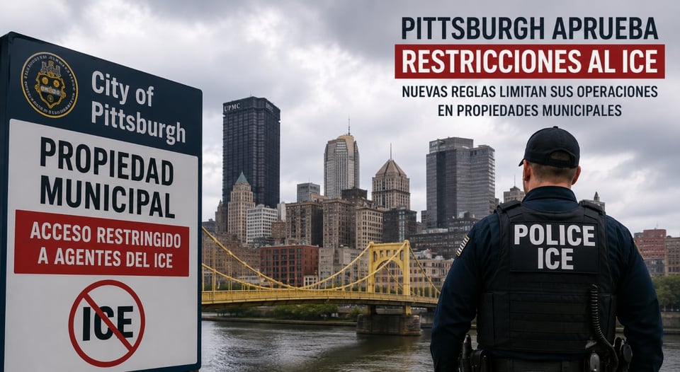 Consejo municipal aprueba restricciones al ICE