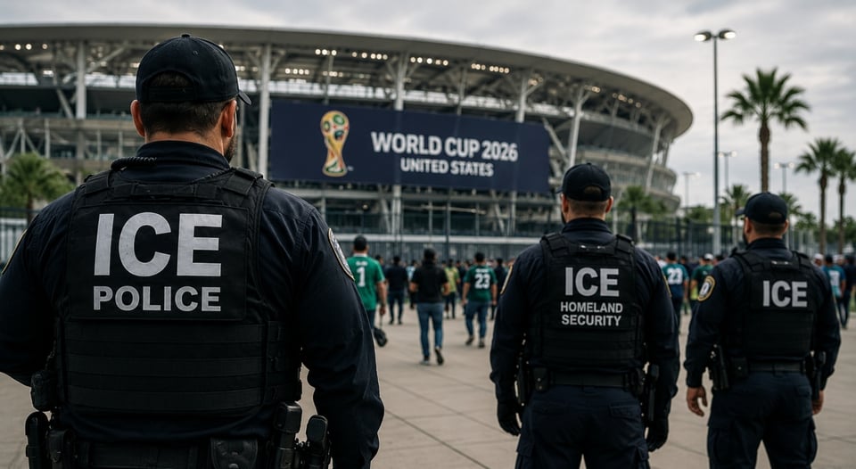 DHS confirma que ICE estará en el Mundial todos los días y crece el miedo entre migrantes