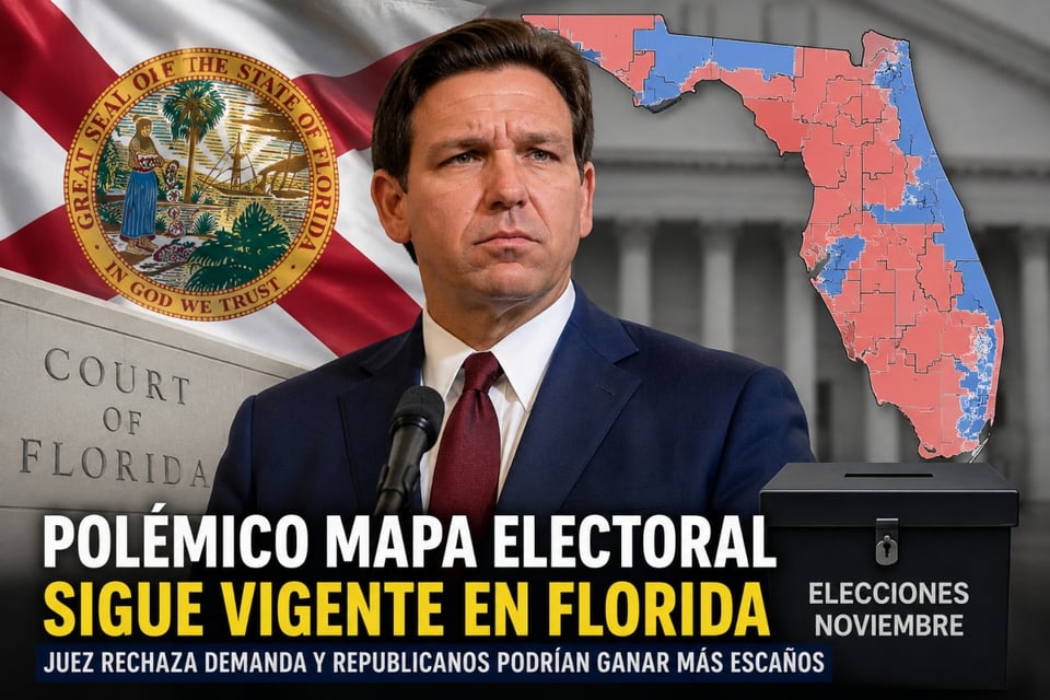 Demandan mapa electoral de Florida por favorecer al Partido Republicano featured image