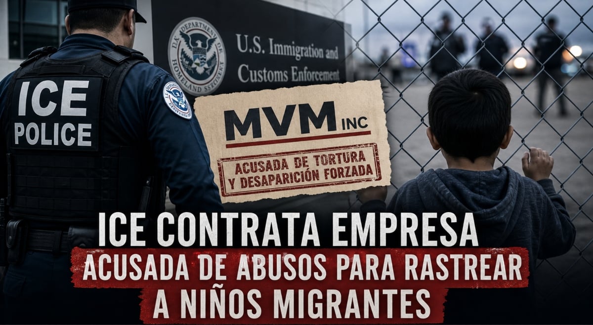 ICE contrata empresa acusada de tortura para rastrear niños migrantes