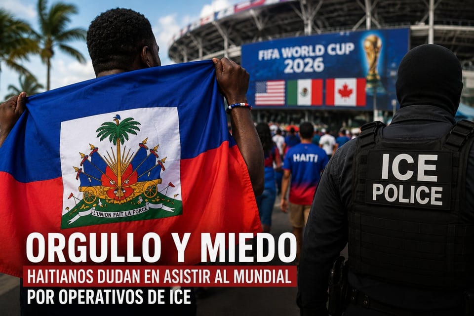 Haitianos temen ir al Mundial por miedo a ser detenidos por ICE