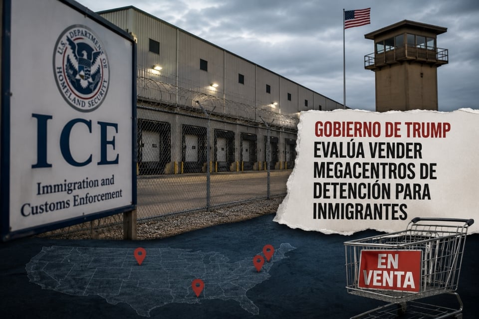 ICE podría deshacerse de megacentros para inmigrantes que costaron miles de millones