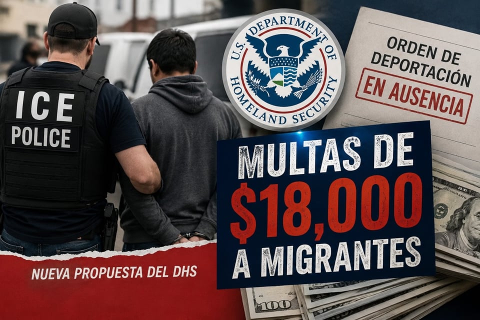 ¿Quiénes podrían recibir multas de hasta $18,000 de ICE?