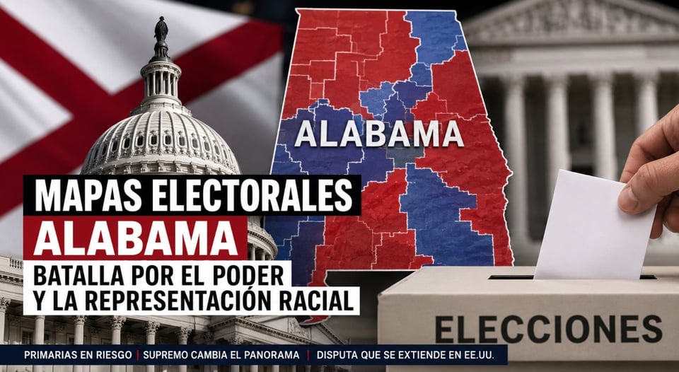 Demócratas denuncian maniobra republicana en Alabama antes de elecciones