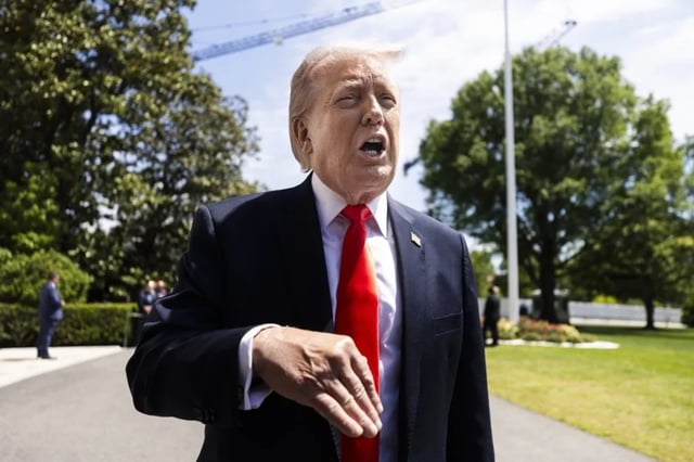 Trump amenaza con intensificar la fuerza militar contra Irán tras ataques en Ormuz