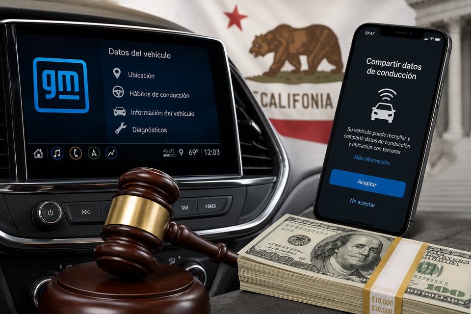 General Motors pagará $12.75 millones por acuerdo legal en California: lo que debes saber