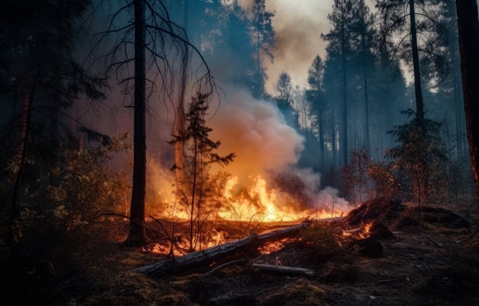 Incendio Sandy arrasa California