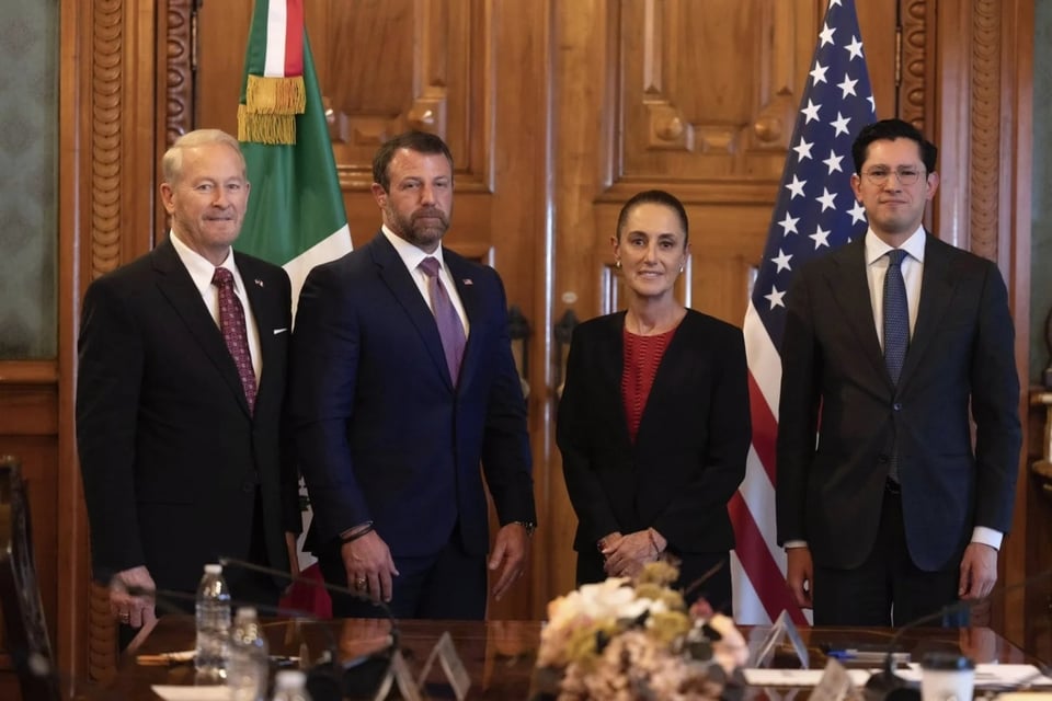 México y Estados Unidos refuerzan diálogo tras reunión en Palacio Nacional