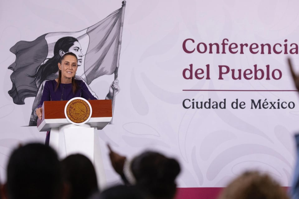 Sheinbaum acusa a EE.UU. de usar el narco como presión política