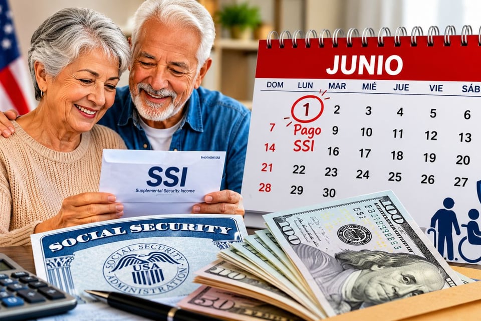 Beneficios SSI de hasta $1,491 llegan el próximo lunes 01/06