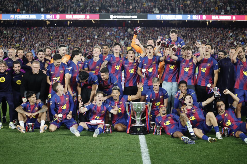 Barcelona campeón de LaLiga tras vencer al Real Madrid