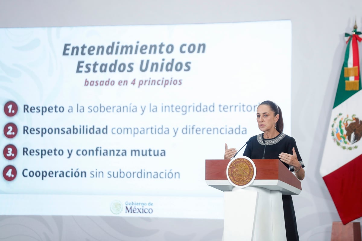 Sheinbaum le responde a Trump tras amenaza de intervención en México