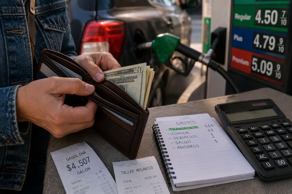 Impacto al ahorro: estadounidenses utilizaron 12% de sus ahorros para gastos de transporte