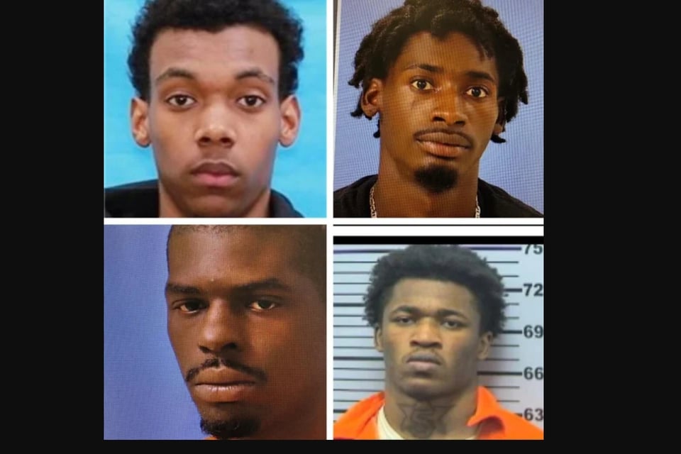 Cuatro reclusos escapan en Alabama y desatan intensa búsqueda policial