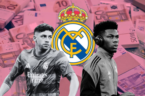 Real Madrid multó a Valverde y Tchouaméni