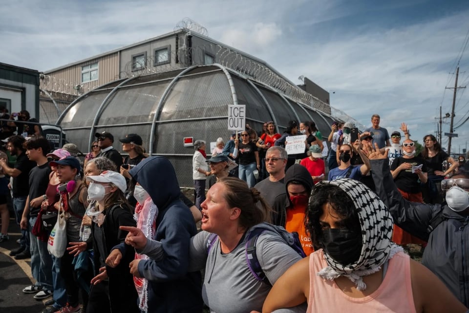 Huelga de inmigrantes en Nueva Jersey provoca nuevos enfrentamientos con ICE